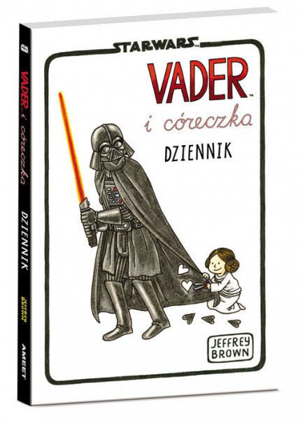 Star Wars Vader i córeczka Dziennik - Jeffrey Brown | okładka