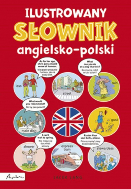 Ilustrowany słownik angielsko-polski - Jacek Lang | okładka