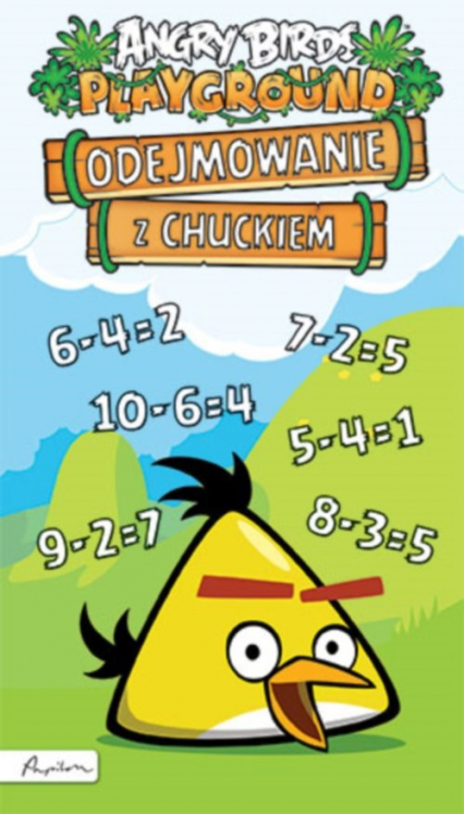 Angry Birds Playground Odejmowanie z Chuckiem -  | okładka
