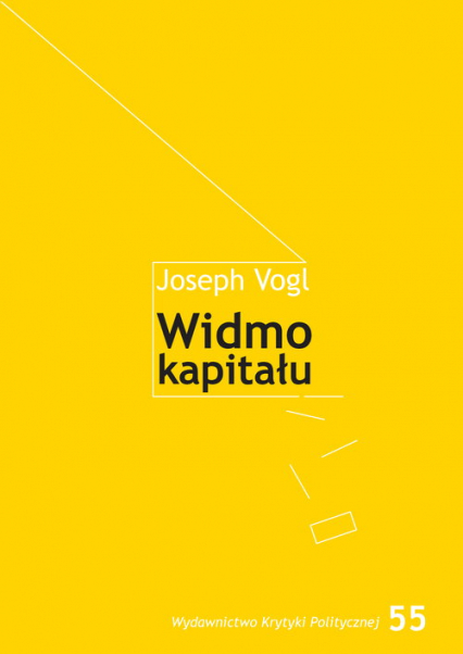 Widmo kapitału - Joseph Vogl | okładka