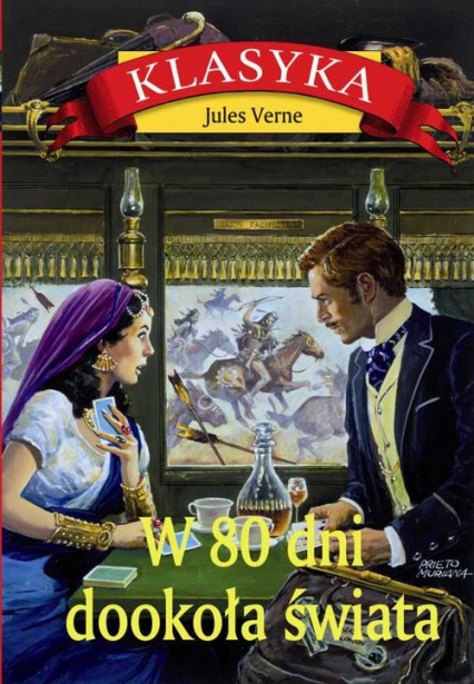 W 80 dni dookoła świata - Jules Verne | okładka