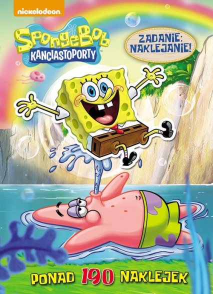 SpongeBob Kanciastoporty Zadanie: naklejanie! LAS603 -  | okładka