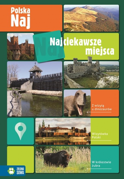 Najciekawsze miejsca Polska NAJ -  | okładka
