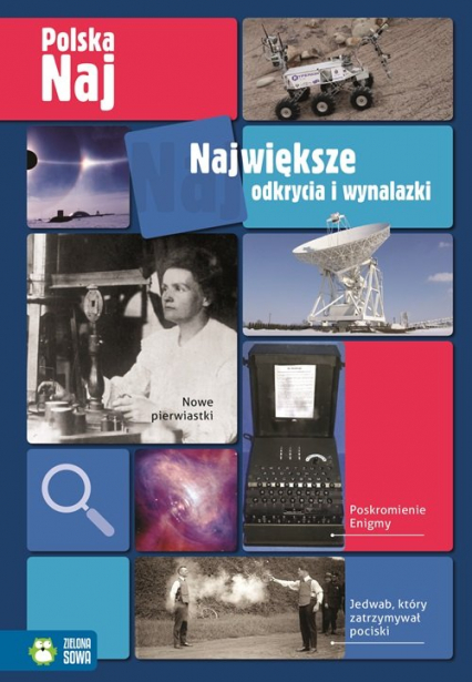 Największe odkrycia i wynalazki Polska NAJ -  | okładka