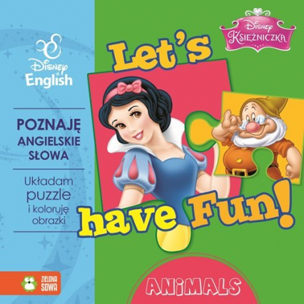 Let's have Fun Animals z puzzlami Księżniczka -  | okładka