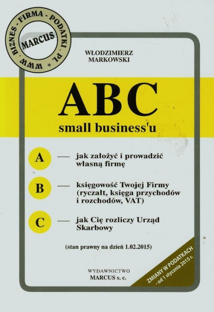 ABC small business'u - Włodzimierz Markowski | okładka