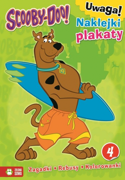 Scooby-Doo Zagadki rebusy kolorowanki Część 4 - Praca zbiorowa | okładka