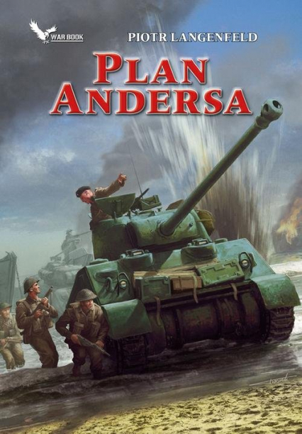Czerwona ofensywa Tom 3 Plan Andersa - Piotr Langenfeld | okładka