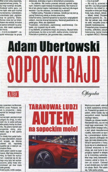 Sopocki rajd - Adam Ubertowski | okładka