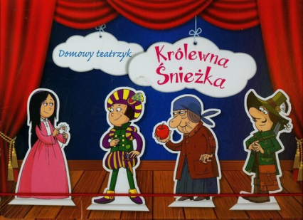 Królewna Śnieżka Domowy teatrzyk - Barbara Szymanek | okładka