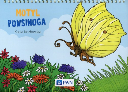 Bajki na cztery pory roku Motyl powsinoga - Kasia Kozłowska | okładka