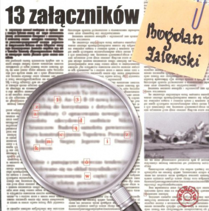 13 załączników - Bogdan Zalewski | okładka