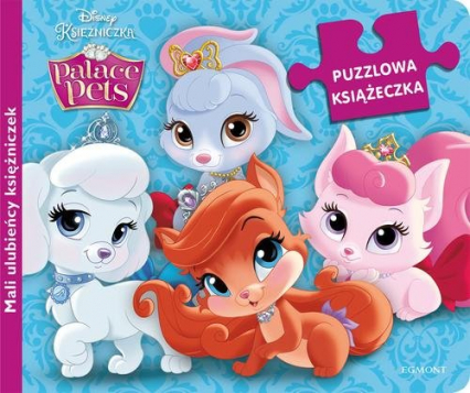 Mali ulubieńcy księżniczek Palace Pets Puzzlowa książeczka -  | okładka