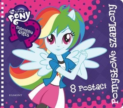 Pomysłowe szablony My Little Pony 8 postaci -  | okładka