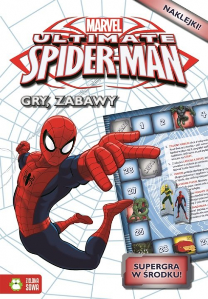 Spider Man gry i zabawy + karty do zabawy do wypchnięcia -  | okładka