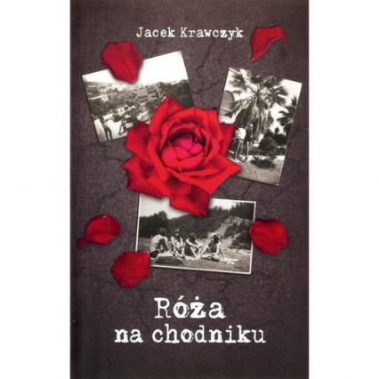 Róża na chodniku - Jacek Krawczyk | okładka