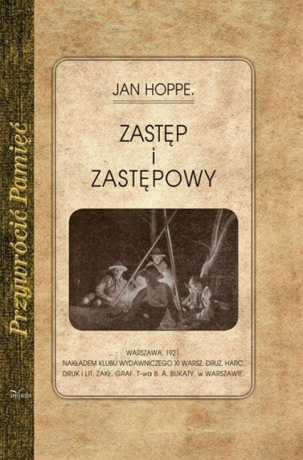 Zastęp i zastępowy - Jan Hoppe | okładka