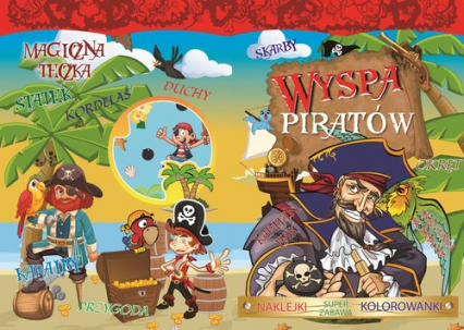 Magiczne teczki Wyspa Piratów -  | okładka
