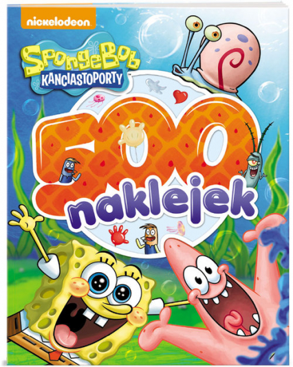 SpongeBob 500 naklejek -  | okładka