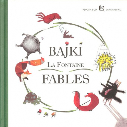 Bajki La Fontaine Fables + CD - La Fontaine Jean | okładka