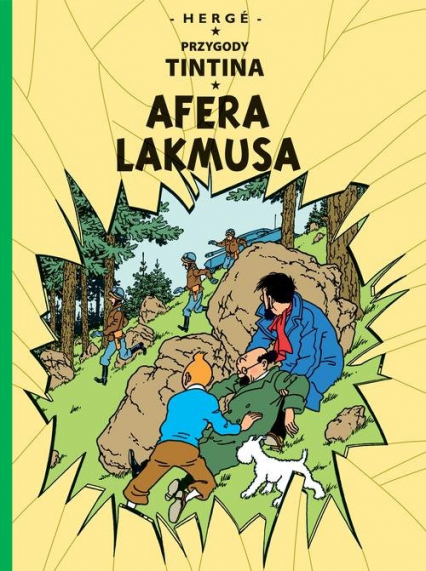 Przygody Tintina Tom 18 Afera Lakmusa - Herge | okładka