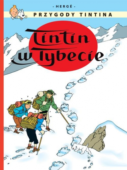 Przygody Tintina Tom 20 Tintin w Tybecie - Herge | okładka