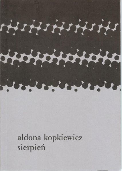 Sierpień - Aldona Kopkiewicz | okładka