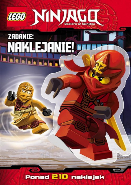 Lego Ninjago Zadanie naklejanie! -  | okładka