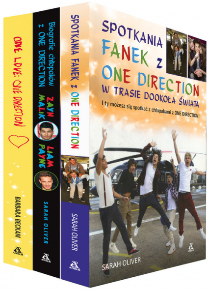Spotkania fanek z One Direction / Biografie chłopaków z One Direction / One Love Pakiet - Olivier Sarah | okładka