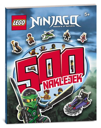 Lego Ninjago 500 naklejek -  | okładka