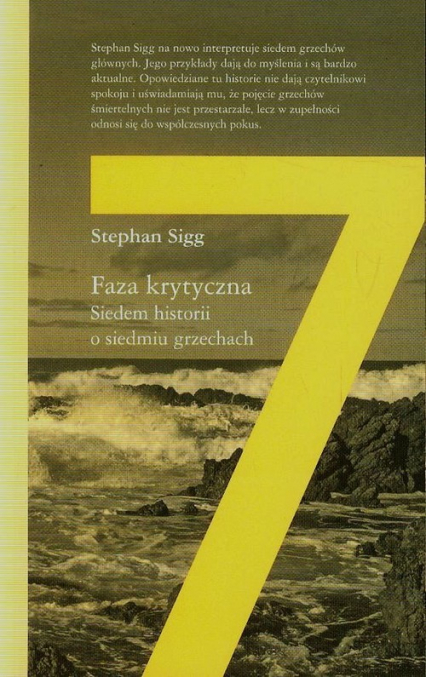 Faza krytyczna Siedem historii o siedmiu grzechach + CD - Stephan Sigg | okładka