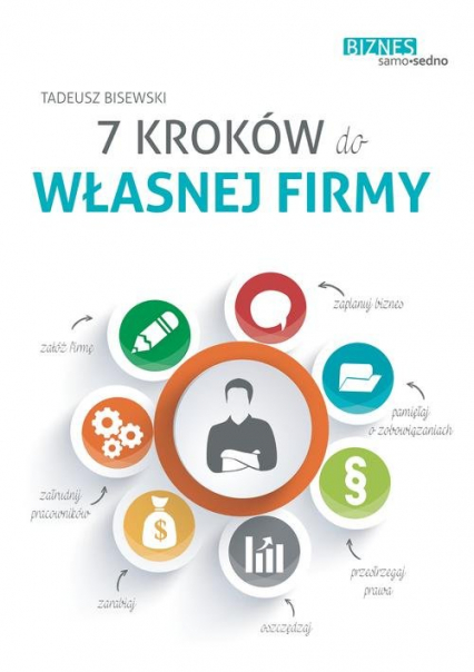 7 kroków do własnej firmy - Tadeusz Bisewski | okładka