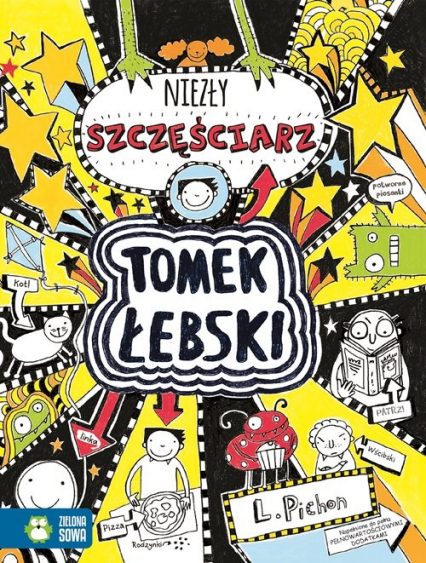 Tomek Łebski Tom 7 Niezły szczęściarz - Liz Pichon | okładka