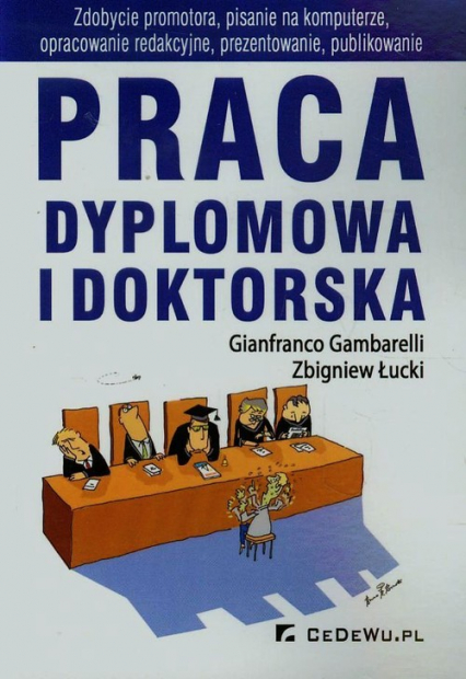 Praca dyplomowa i doktorska - Gambarelli Gianfranco, Łucki Zbigniew | okładka