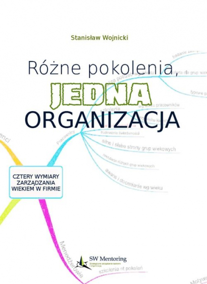 Różne pokolenia, jedna organizacja Cztery wymiary zarządzania wiekiem w firmie - Stanisław Wojnicki | okładka