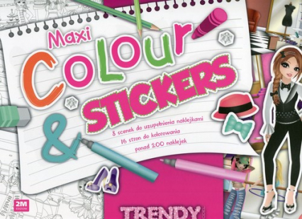 Maxi Colour & Stickers -  | okładka