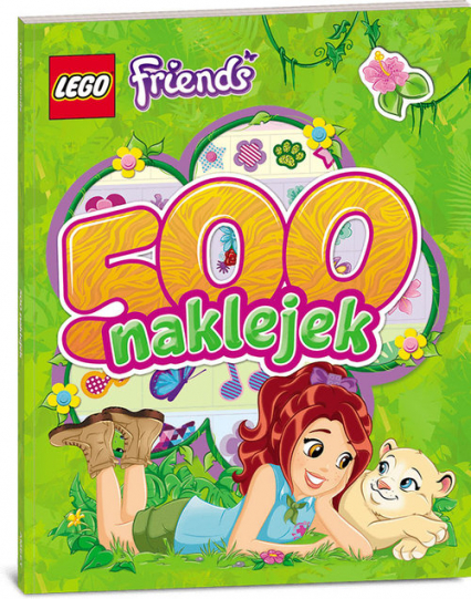 LEGO Friends 500 naklejek -  | okładka