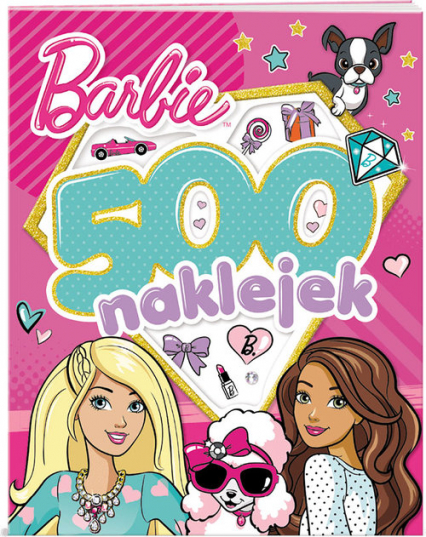Barbie 500 naklejek -  | okładka