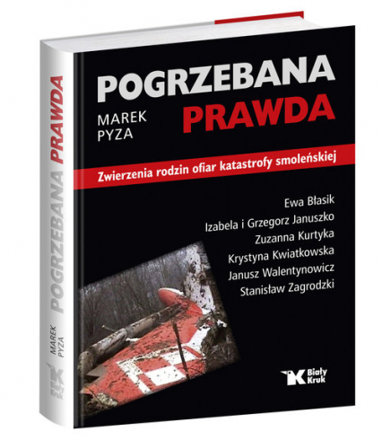 Pogrzebana prawda Zwierzenia rodzin ofiar katastrofy smoleńskiej - Marek Pyza | okładka