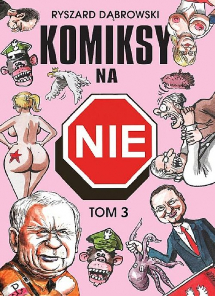 Komiksy na NIE Tom 3 - Dąbrowski Ryszard | okładka