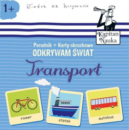 Odkrywam świat Transport Książka + Karty obrazkowe -  | okładka