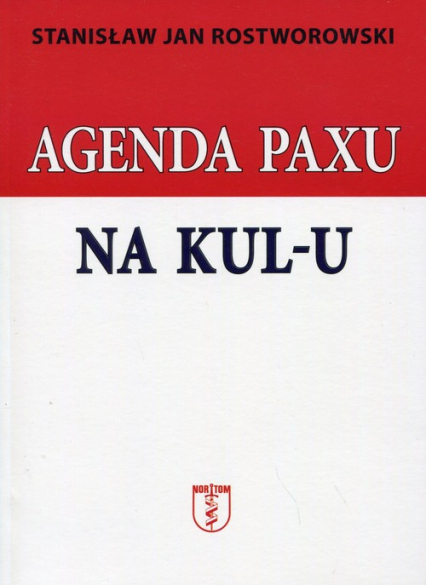 Agenda Paxu na KUL-u - Roztworowski Stanisław Jan | okładka