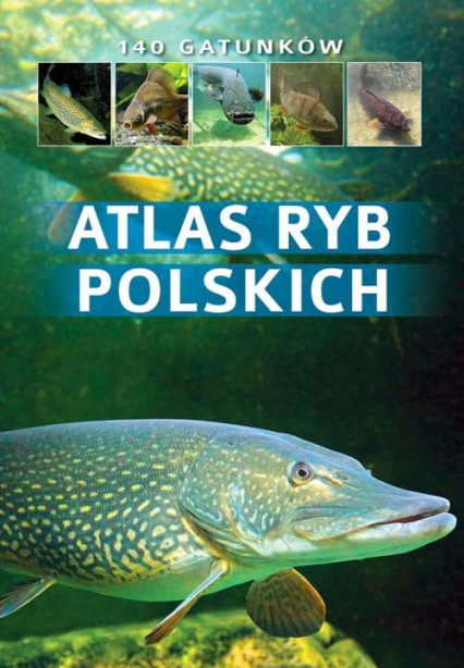 Atlas ryb polskich 140 gatunków - Bogdan Wziątek | okładka