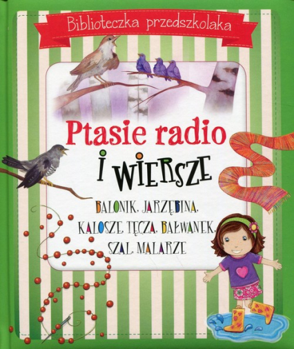 Ptasie radio i wiersze Biblioteczka przedszkolaka -  | okładka