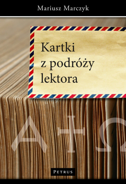 Kartki z podróży lektora - Mariusz Marczyk | okładka