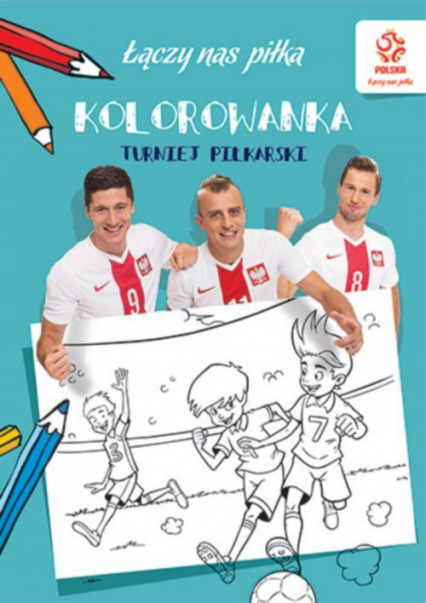 PZPN Piłka nożna Turniej piłkarski Kolorowanka -  | okładka