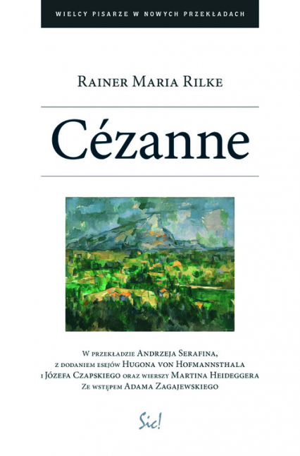 Cezanne - Rainer Maria Rilke | okładka