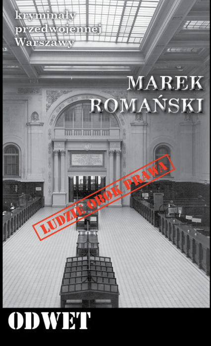Odwet Kryminały przedwojennej Warszawy - Marek Romański | okładka