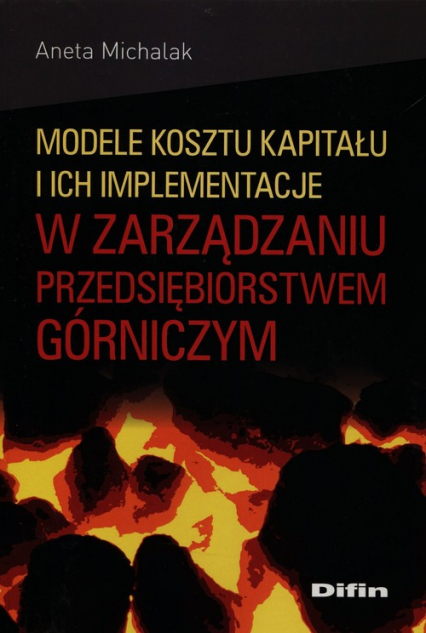Modele kosztu kapitału i ich implementacje w zarządzaniu przedsiębiorstwem górniczym - Aneta Michalak | okładka