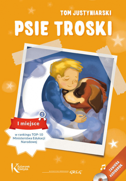 Psie troski + audiobook - Tom Justyniarski | okładka